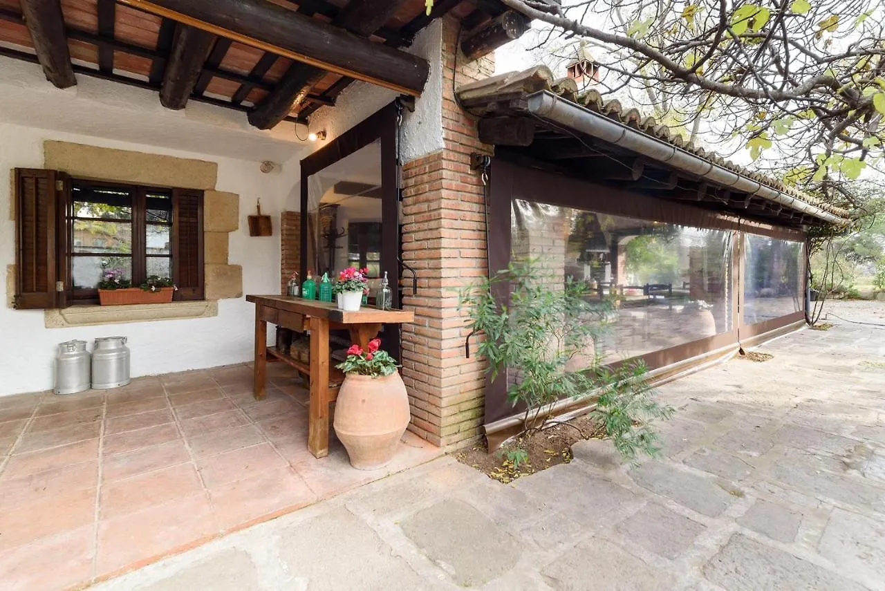 Masia Can Manent Del Bosc S XVIII Santa Eulalia de Ronsaná Landhuis