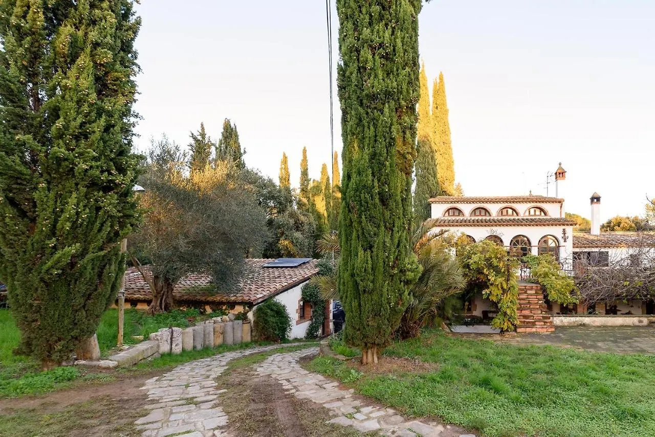 Masia Can Manent Del Bosc S XVIII Santa Eulalia de Ronsaná Landhuis